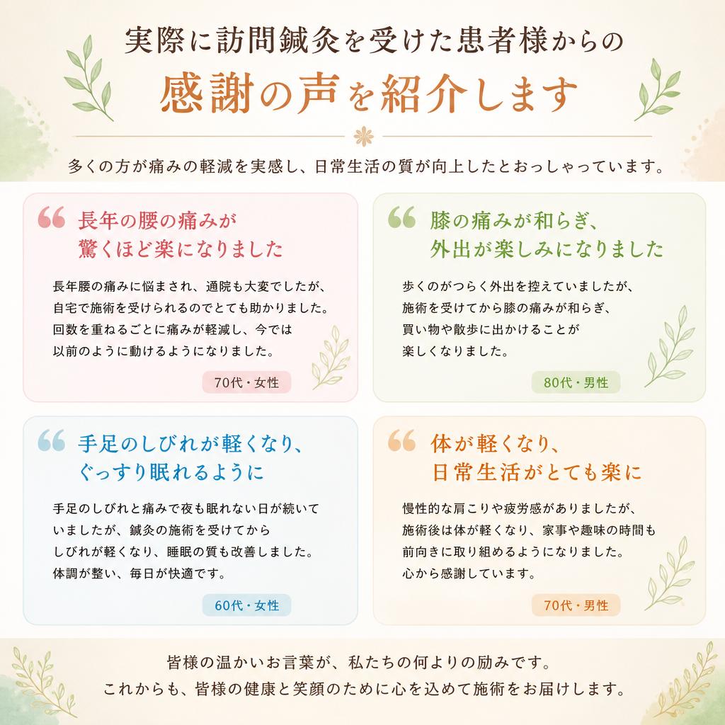 患者様の声