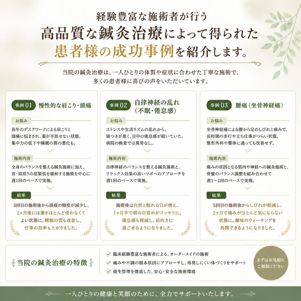 実績と信頼の医療技術