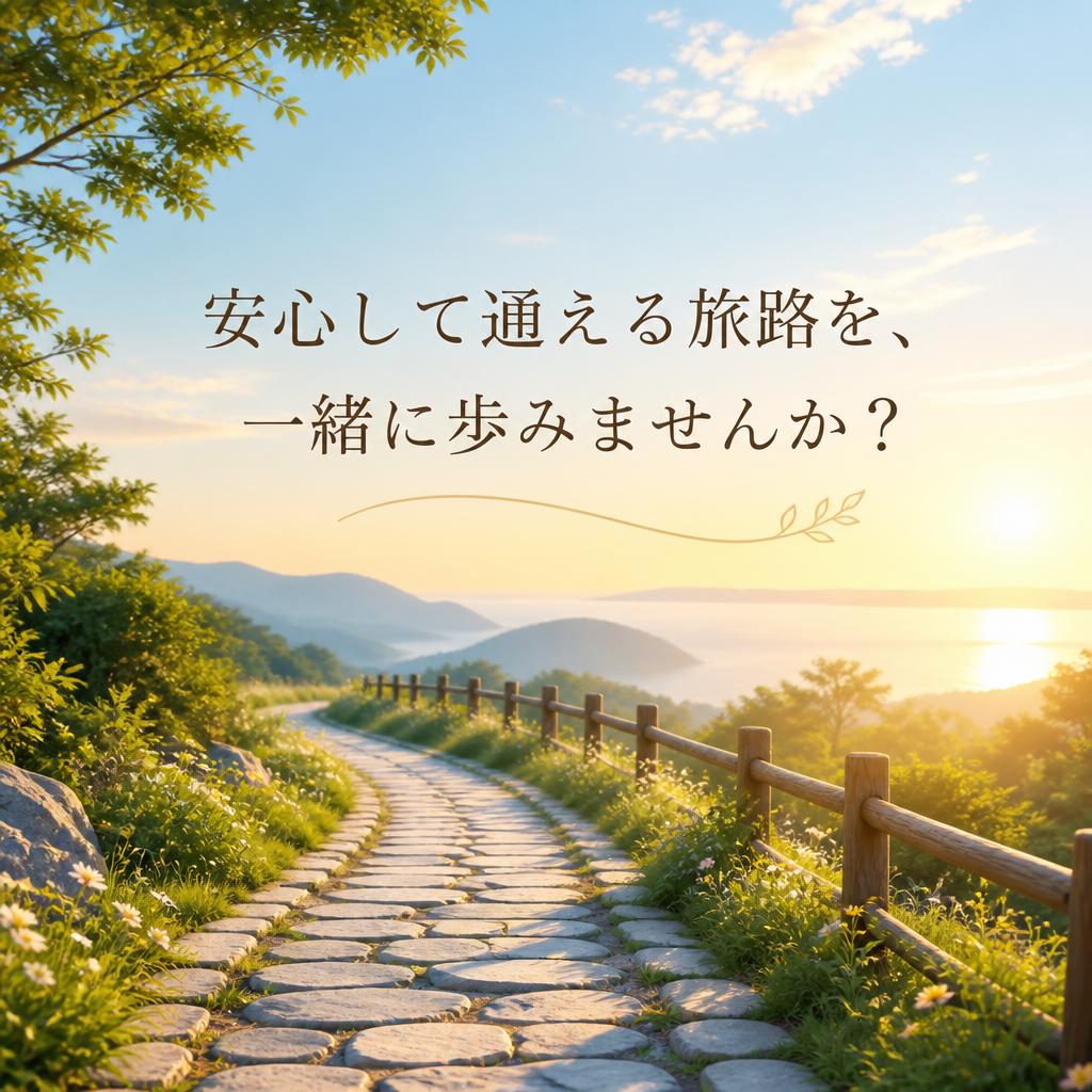 安心して通える旅路を、一緒に歩みませんか？